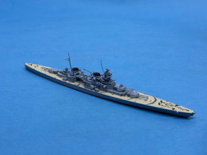 Battleship "O-P-Q" projekt painted decks (1 p.) GER 1938 Neptun N 1005S